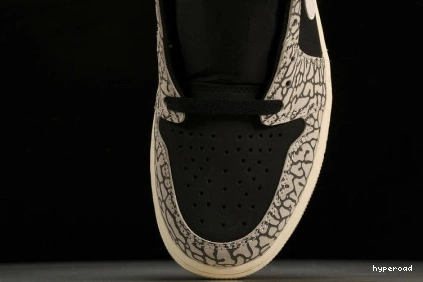 Hyperoad 1 Black OG Retro Low Jordan Cement 0714